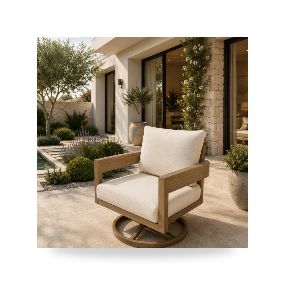 كرسي جلوس بتصميم أنيق - Outdoor Chairs Ashley موديل P671 602A