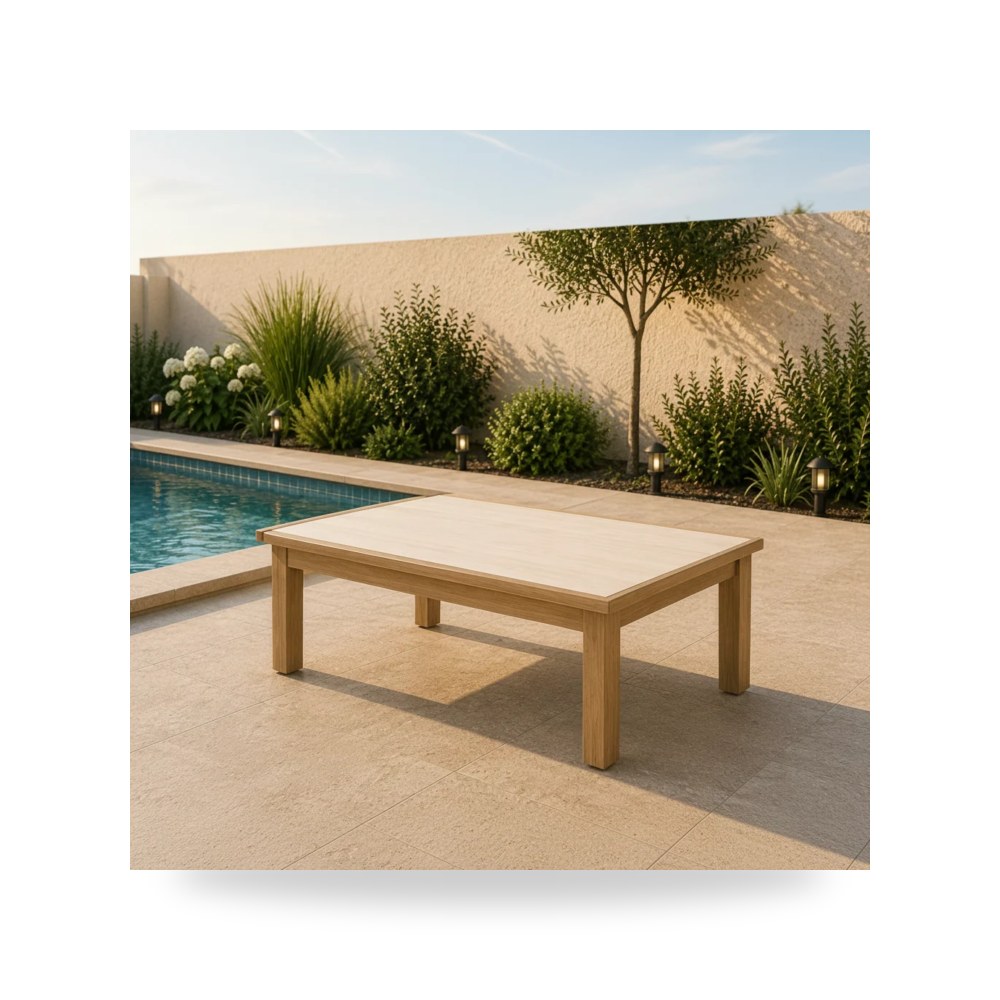 طاولة قهوة لغرفة المعيشة Rainier Ranch Outdoor آشلي Ashley Furniture موديل P701-701