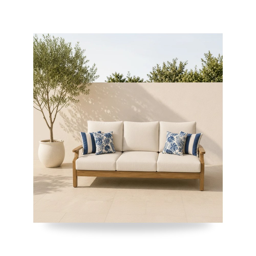 كنب غرفة المعيشة Rainier Ranch Outdoor with Cushion آشلي Ashley Furniture موديل P701-838