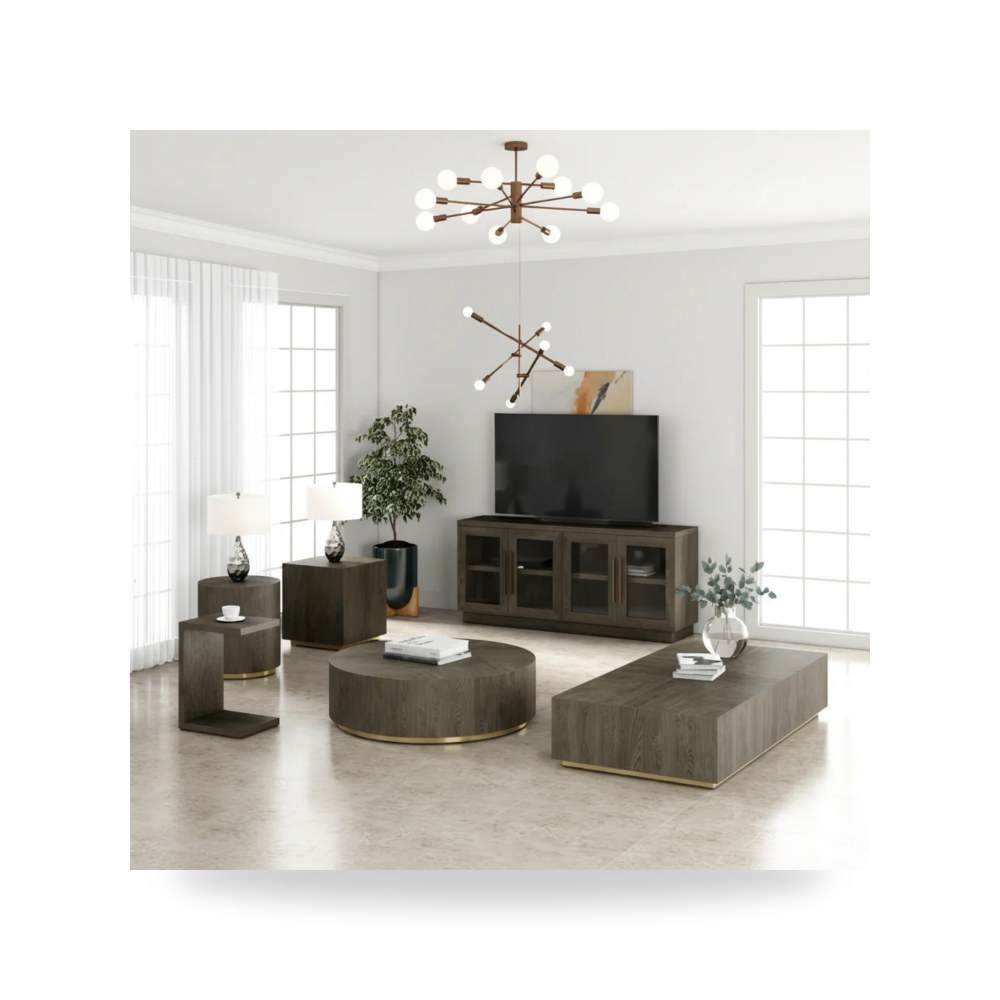 طاولة قهوة Machinto Round موديل C088-03BR
