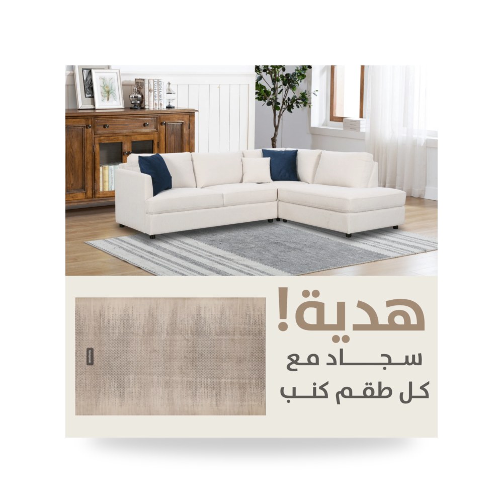 كنب أريكة روتس موديل SS539 موديل SS539-0501 - UP6-DL