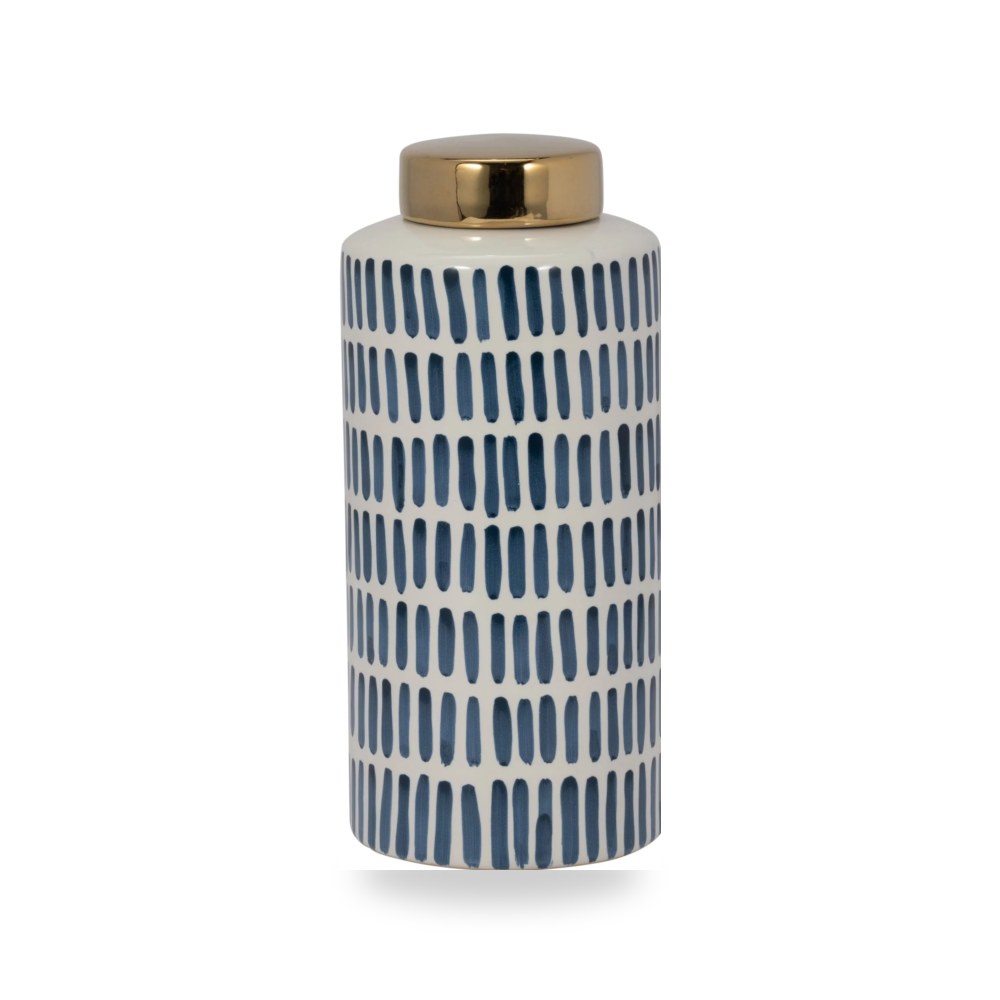 سيراميك أزرق JAR LID, BLUE Sagebrook موديل 14810-02 Sagebrook Home