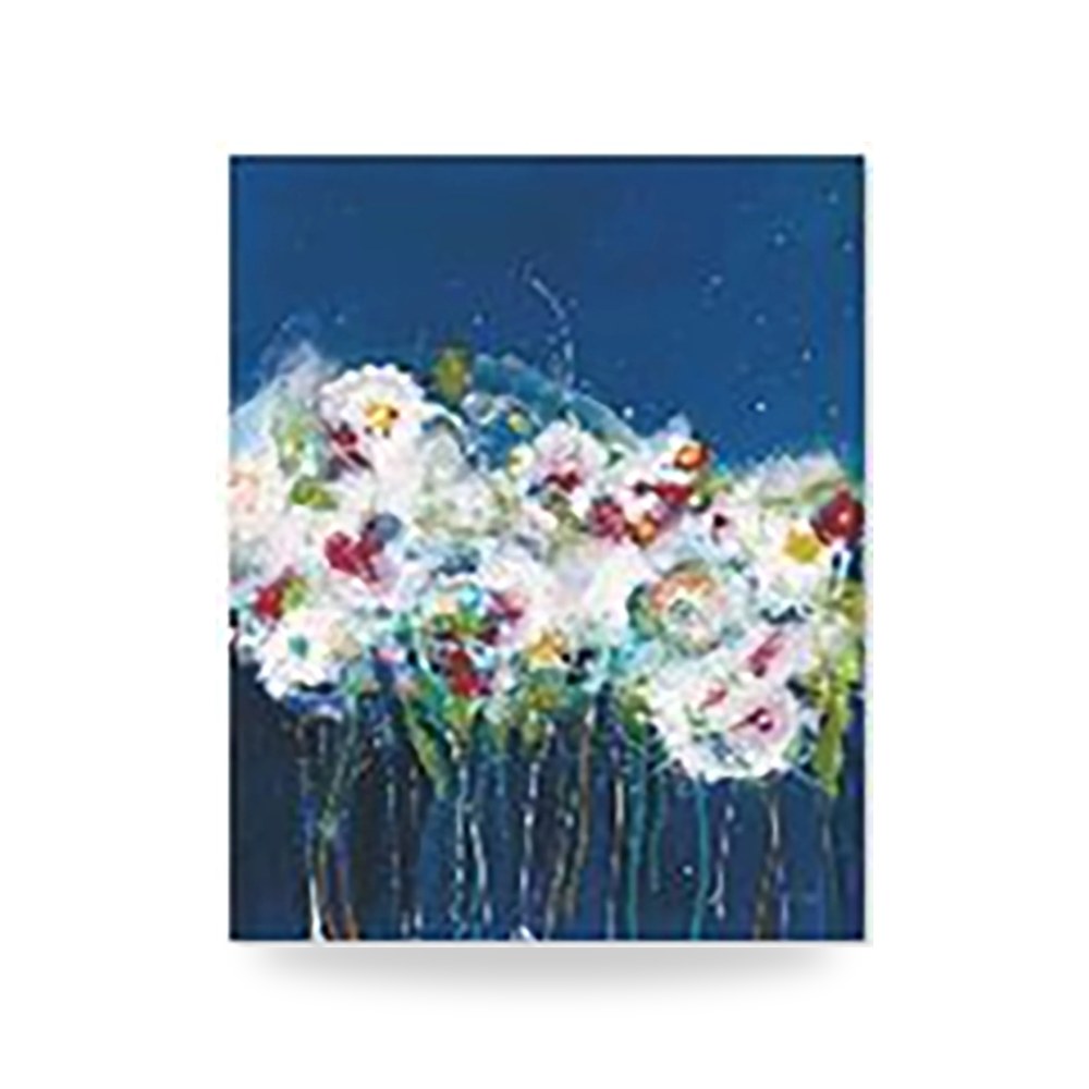 أزرق FLOWERS CANVAS, Sagebrook 43×53 موديل 70017AR Sagebrook Home