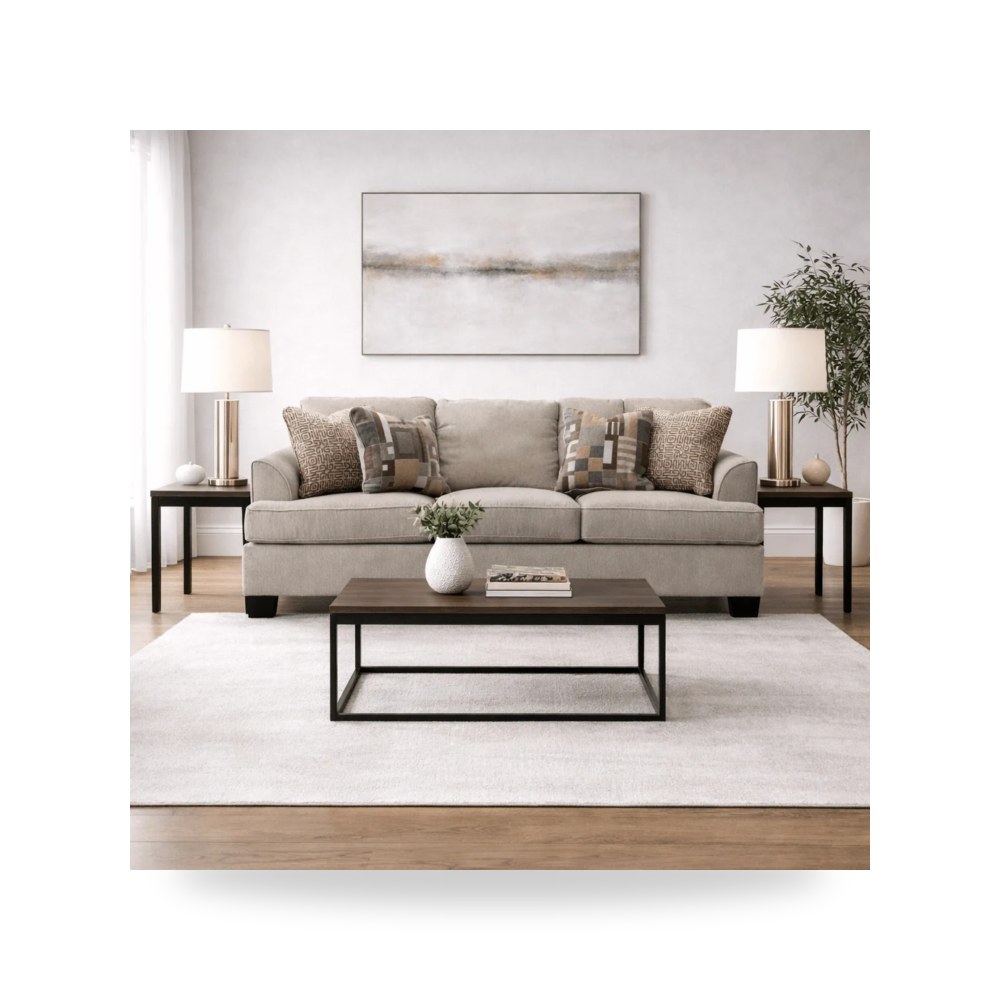 كنب أريكة بيج W237 روتس