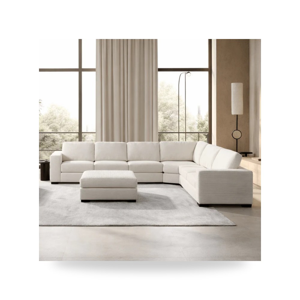 كنب ثلاثي 3 مقاعد جهة يسرى 3 Seater Left Arm من روتس