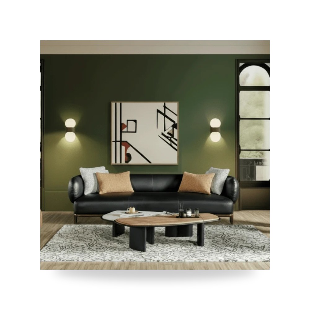 طاولة قهوة بني Leaner Balck W141 موديل WR0802-0057CTR