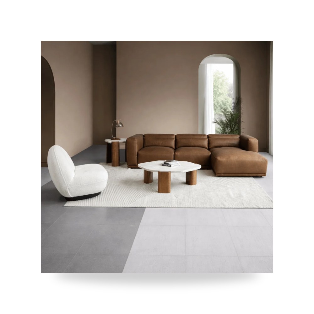 كنب زاوية أريكة مقطعية W304 روتس