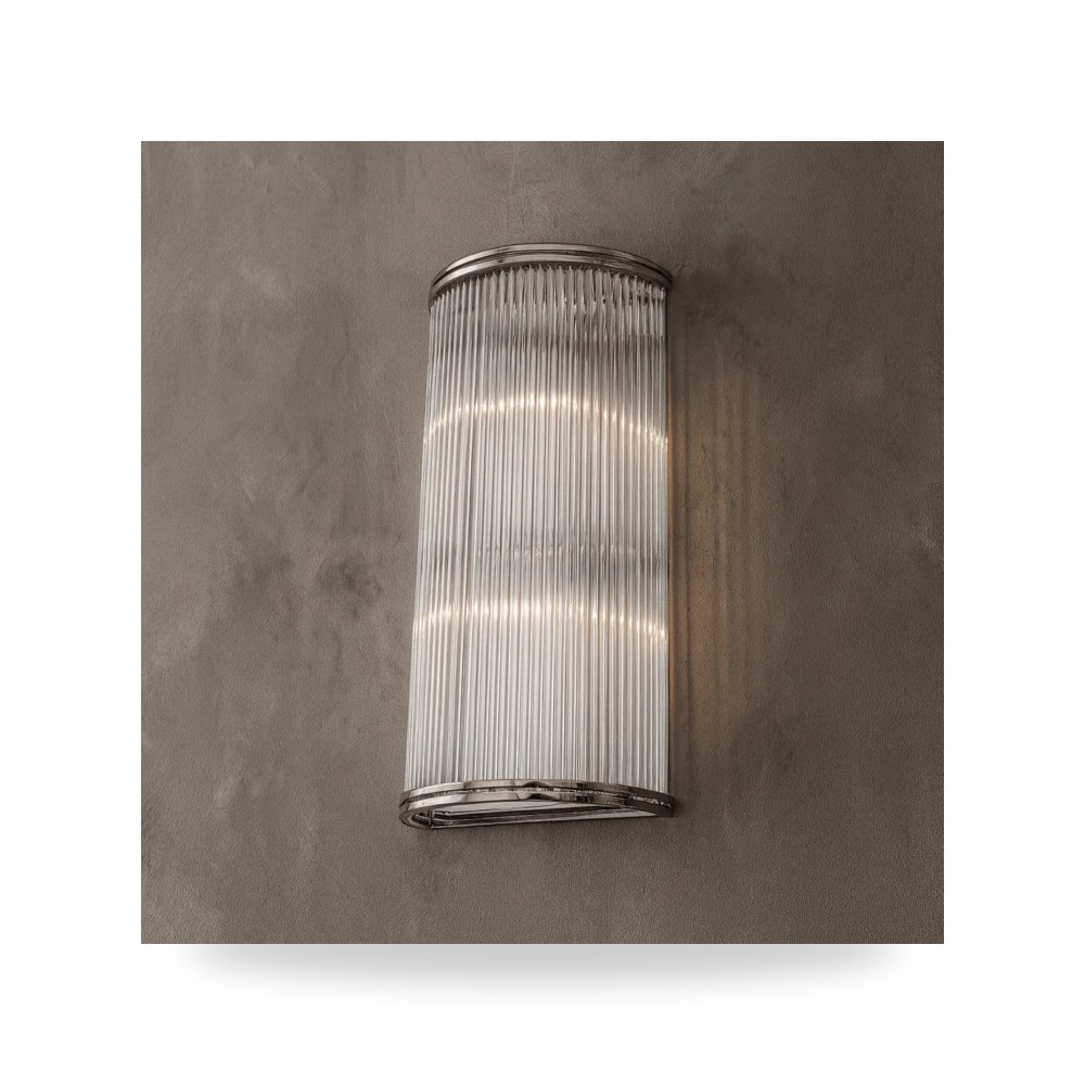 مصباح طاولة ديكوري - Halfround Glass Wall Lamp - طراز موديل 13653