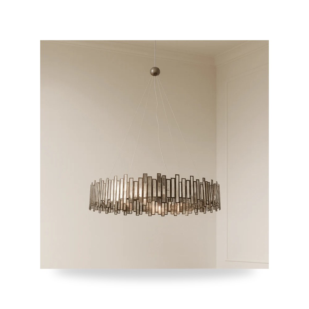 ثريا معلقة فاخرة - Antic Silver Chandelier -  - طراز موديل 23493