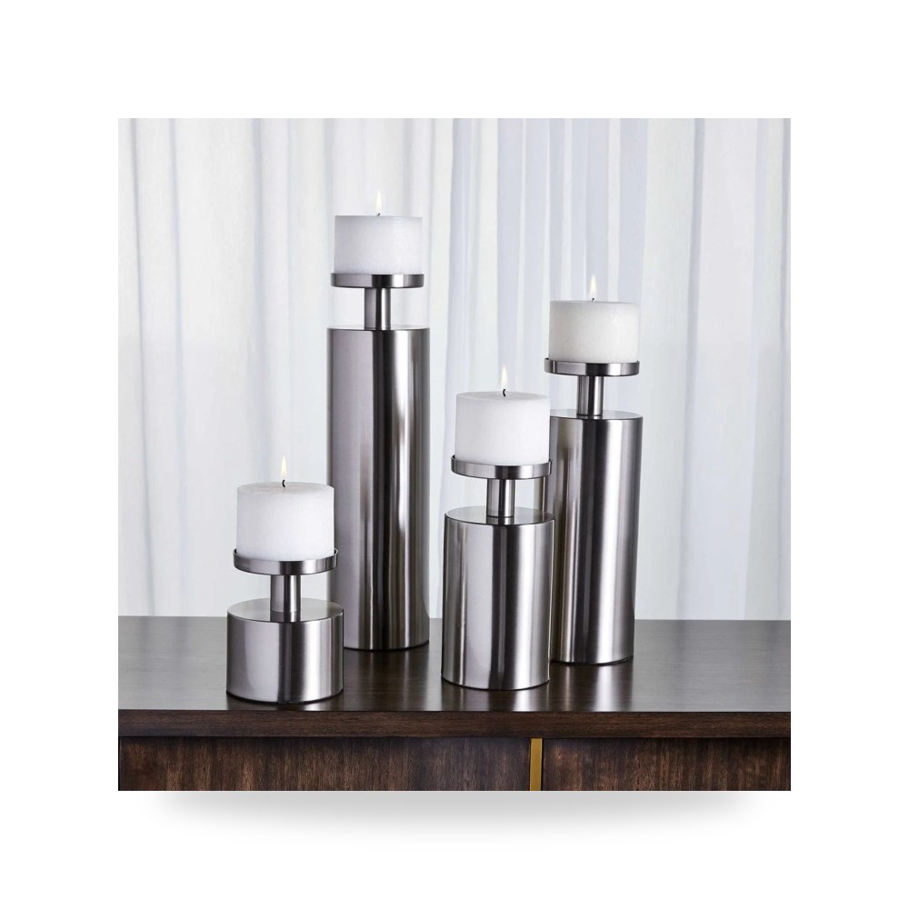 حامل شموع فضي أترموست Uttermost