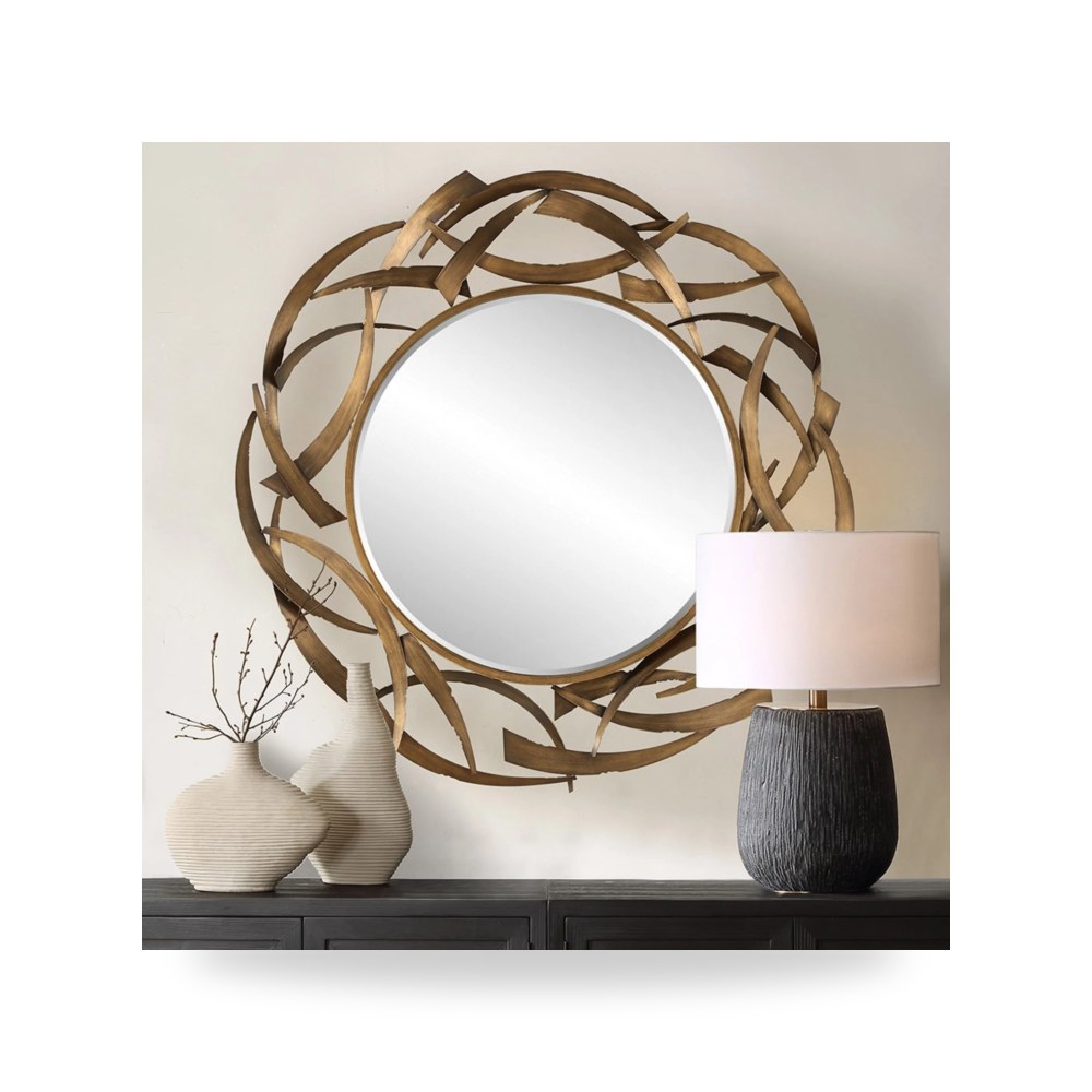 مرآة برونزي Edge Round Uttermost