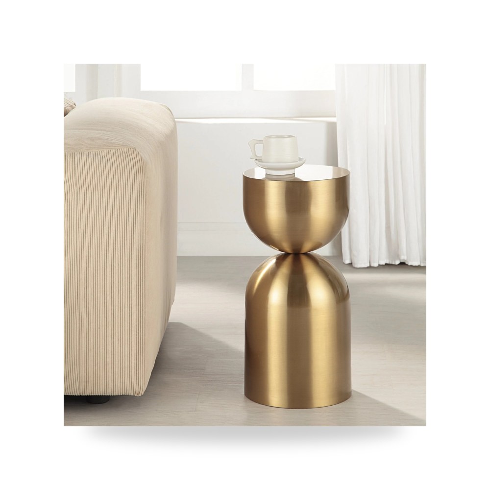 طاولة Vessel Modern Accent ذهبي أترموست Uttermost