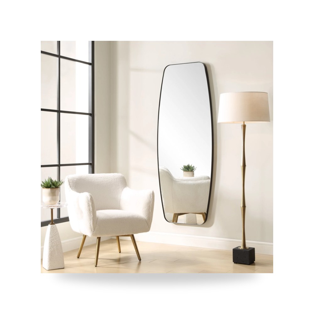 مرآة أسود Caspian Uttermost