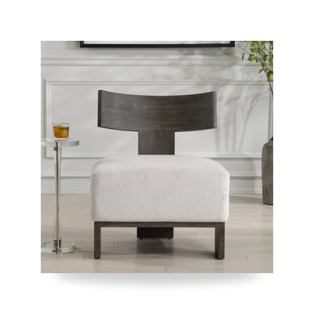 كرسي جلوس بتصميم أنيق - كرسي جوز Finlay Dark Uttermost - طراز 23833-UTT