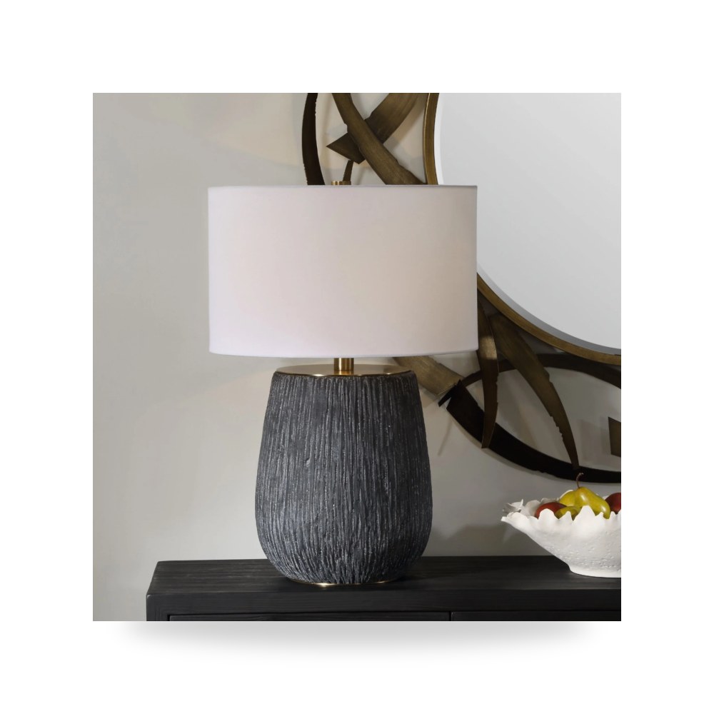 مصباح طاولة أسود Americana أترموست Uttermost