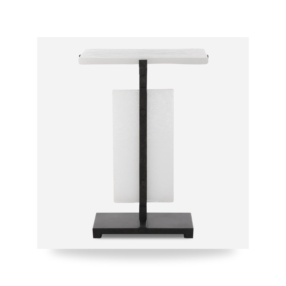 طاولة جانبية زجاج Elements Bubble أترموست Uttermost