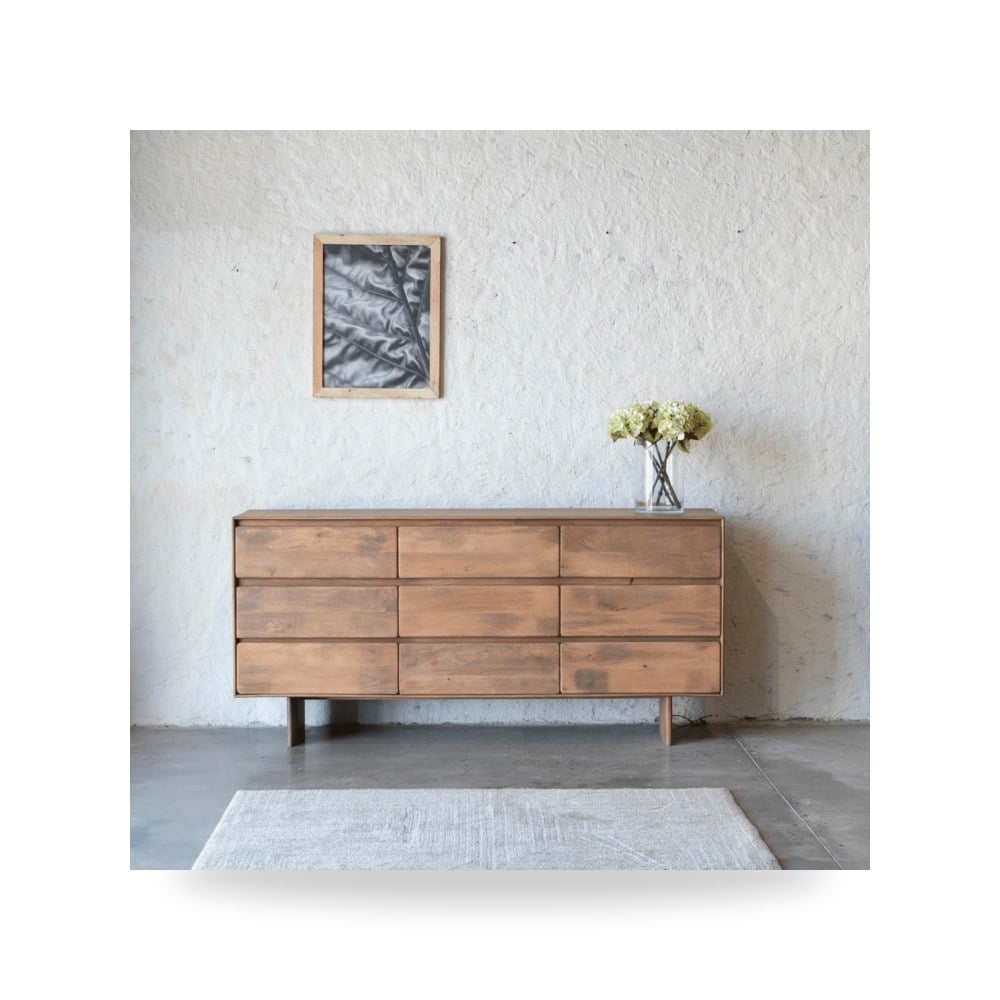 تسريحة خزانة أدراج Mango wood روتس موديل BT0101N
