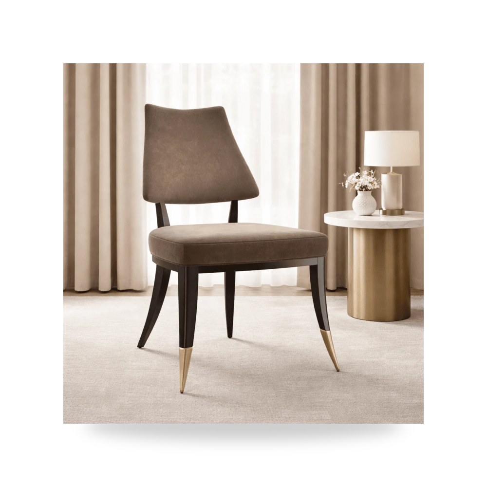 كرسي طعام فاخر - كرسي طعام Caracole موديل CLA 022 282 - طراز CLA-022-282