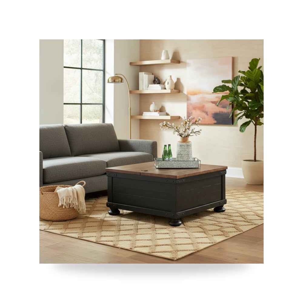 طاولة قهوة مربعات هندسية آشلي Ashley Furniture موديل T468 00
