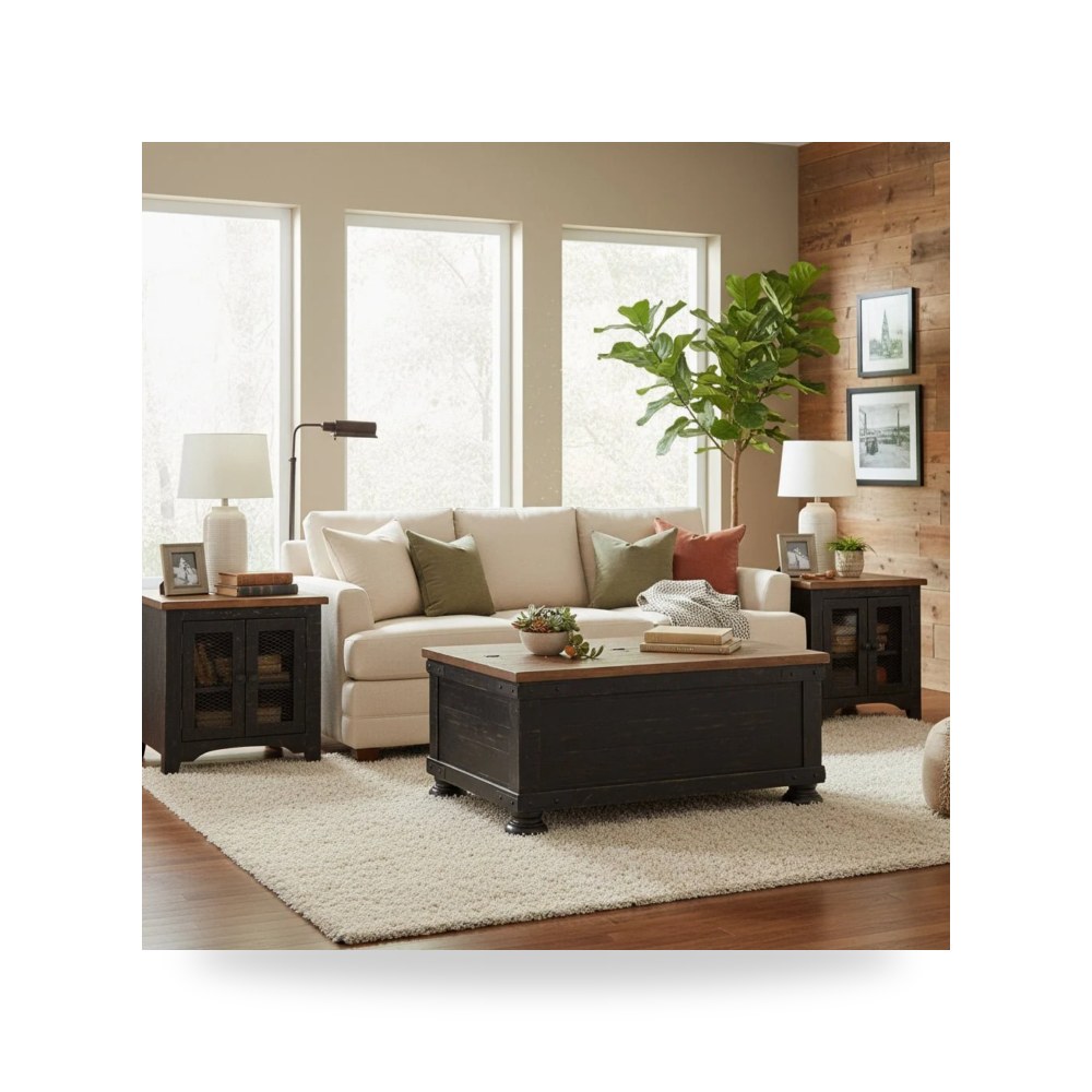 طقم طاولات مربعات هندسية T468 آشلي Ashley Furniture موديل T468-KIT