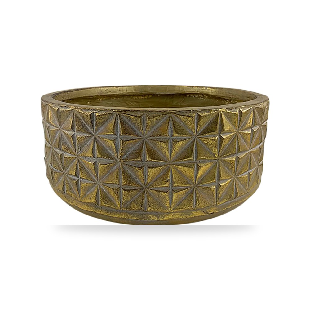 ذهبي Resin, Planter, Sagebrook موديل 16630-01 Sagebrook Home