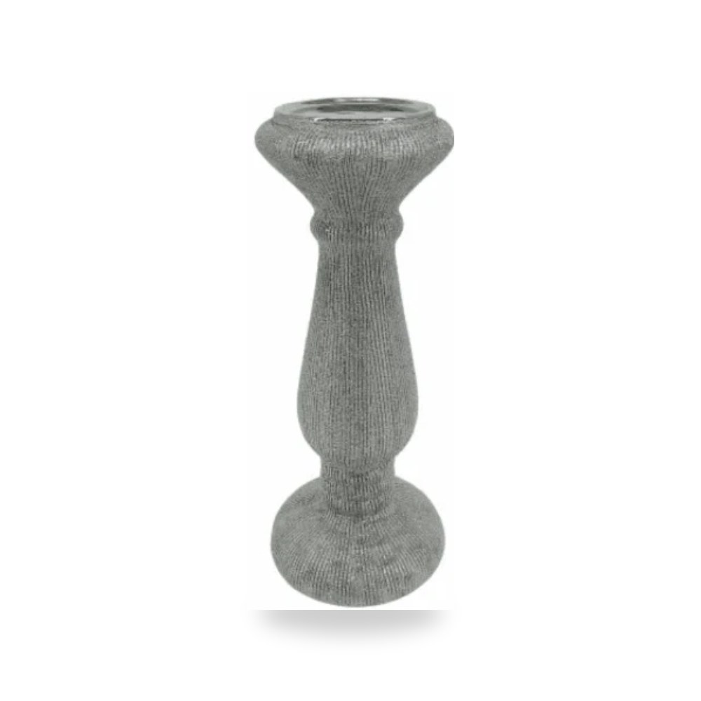 فضي Cer, Candle Holder من ساج بروك هوم Sagebrook Home