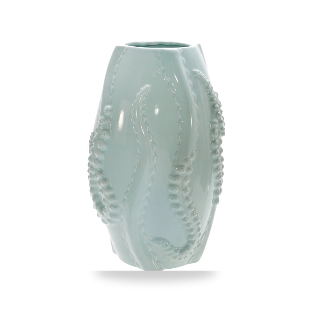 سيراميك أخضر OCTOPUS VASE, Sagebrook موديل Sagebrook Home موديل 15079