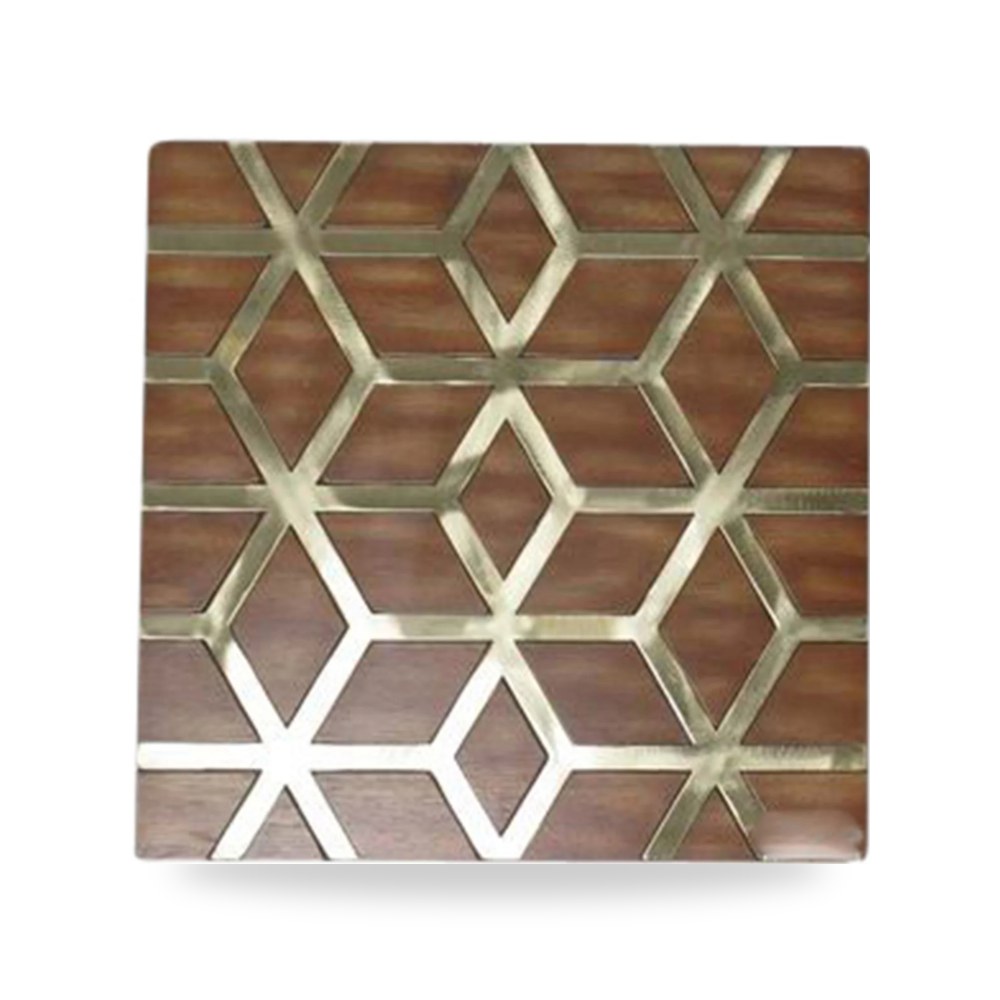 خشب بني Metal Decor, Sagebrook Home