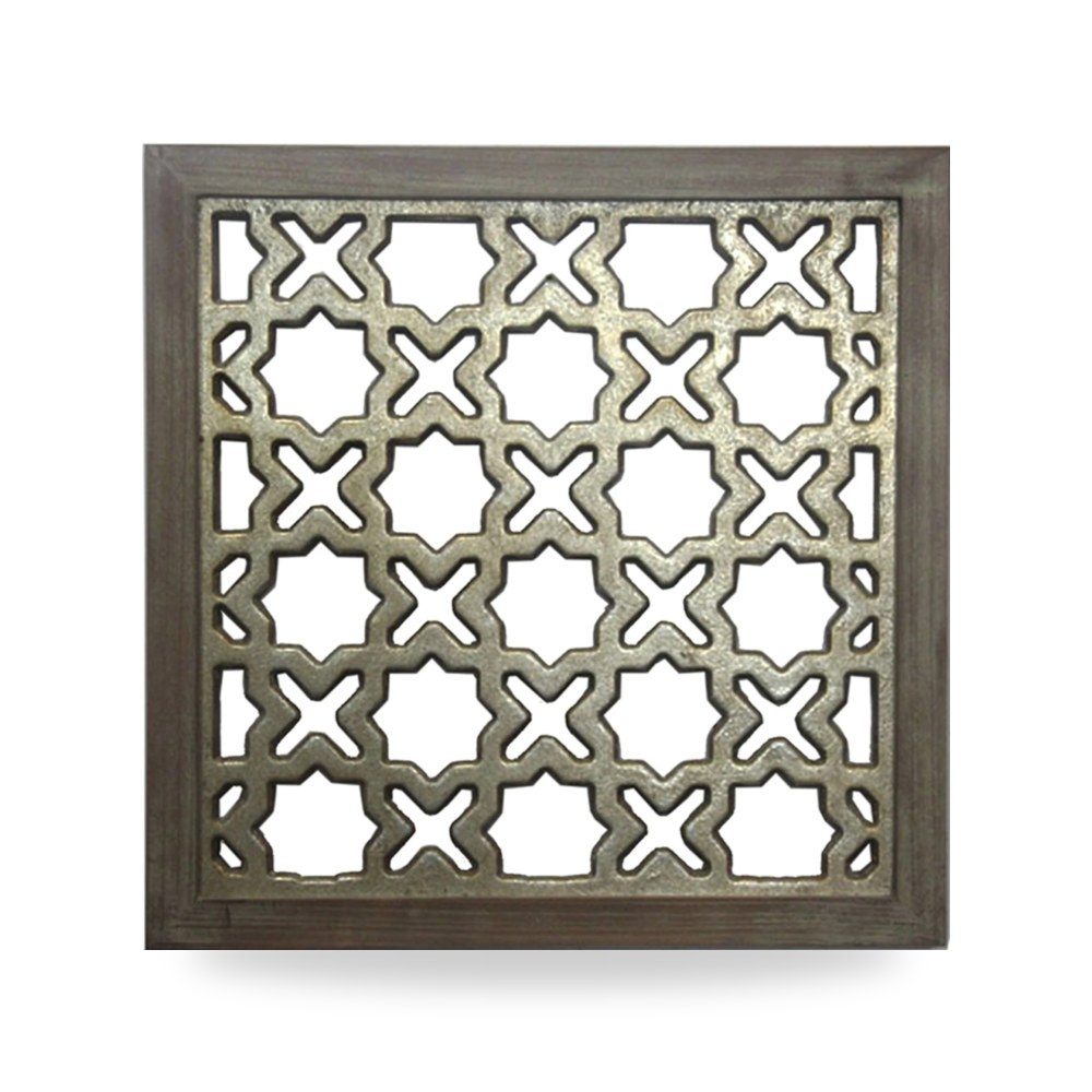 أثاث غرف نوم وأسرّة - ذهبي Quatrefoil Panel, Sagebrook - من Sagebrook Home