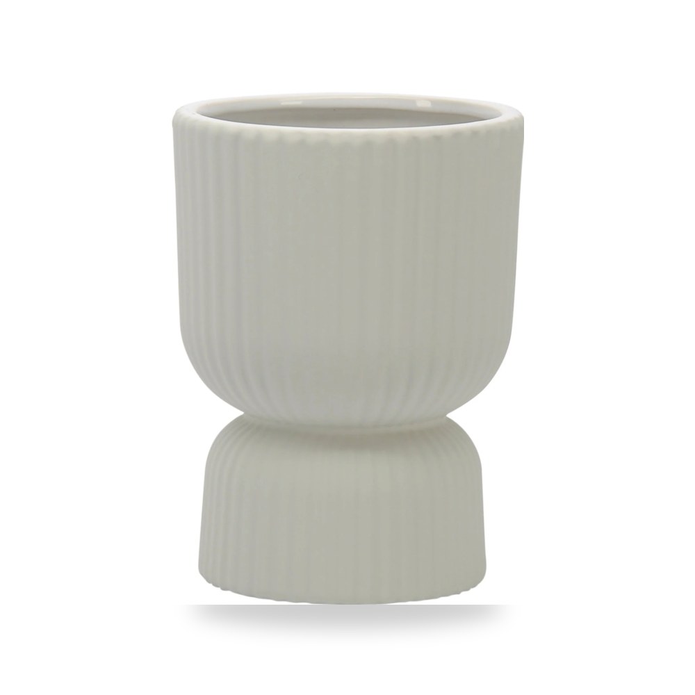 سرير نوم فاخر - سرير أبيض CER, VASE, Sagebrook - من Sagebrook Home - طراز 17121-07