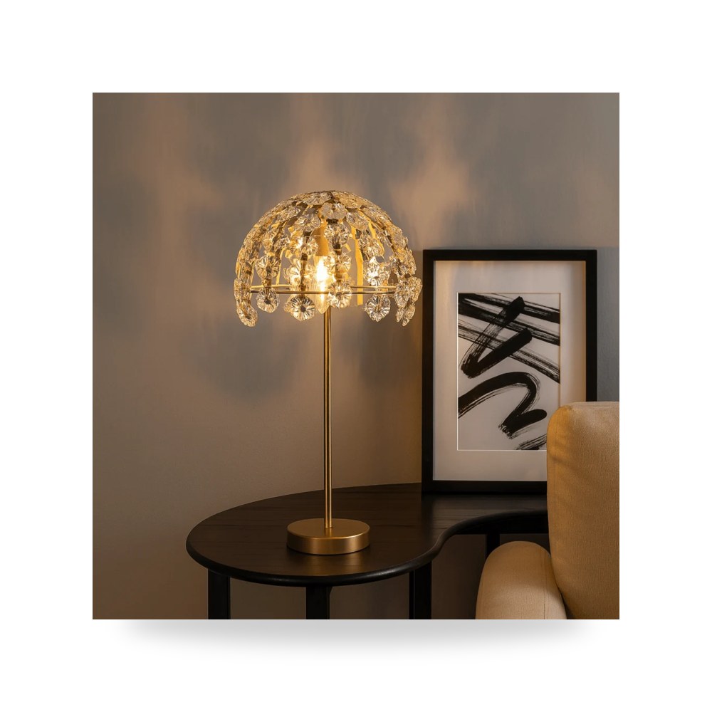 ثريا زجاج CLEAR FLOWER معتمد Sagebrook Home