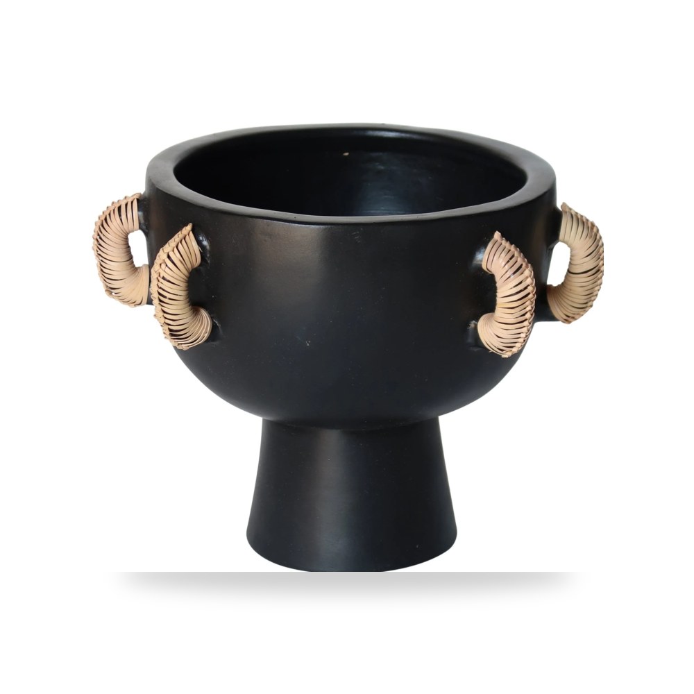 أسود BOWL VASE سيجبروك هوم Sagebrook Home