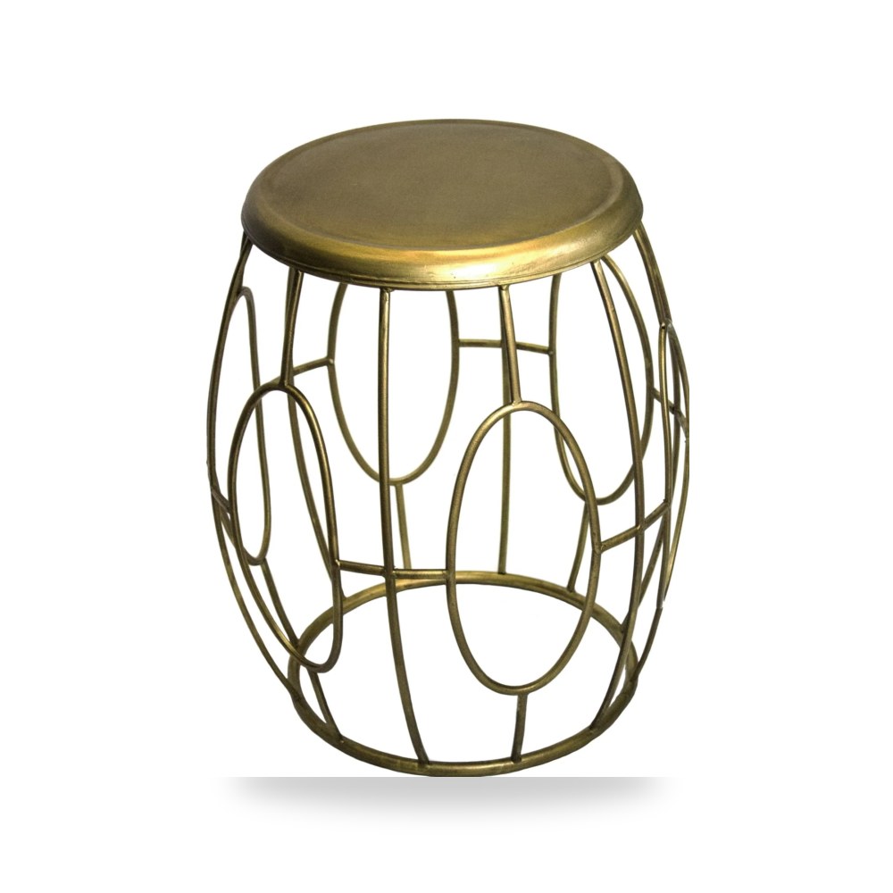 طاولة جانبية ذهبي GOLDEN Sagebrook Home