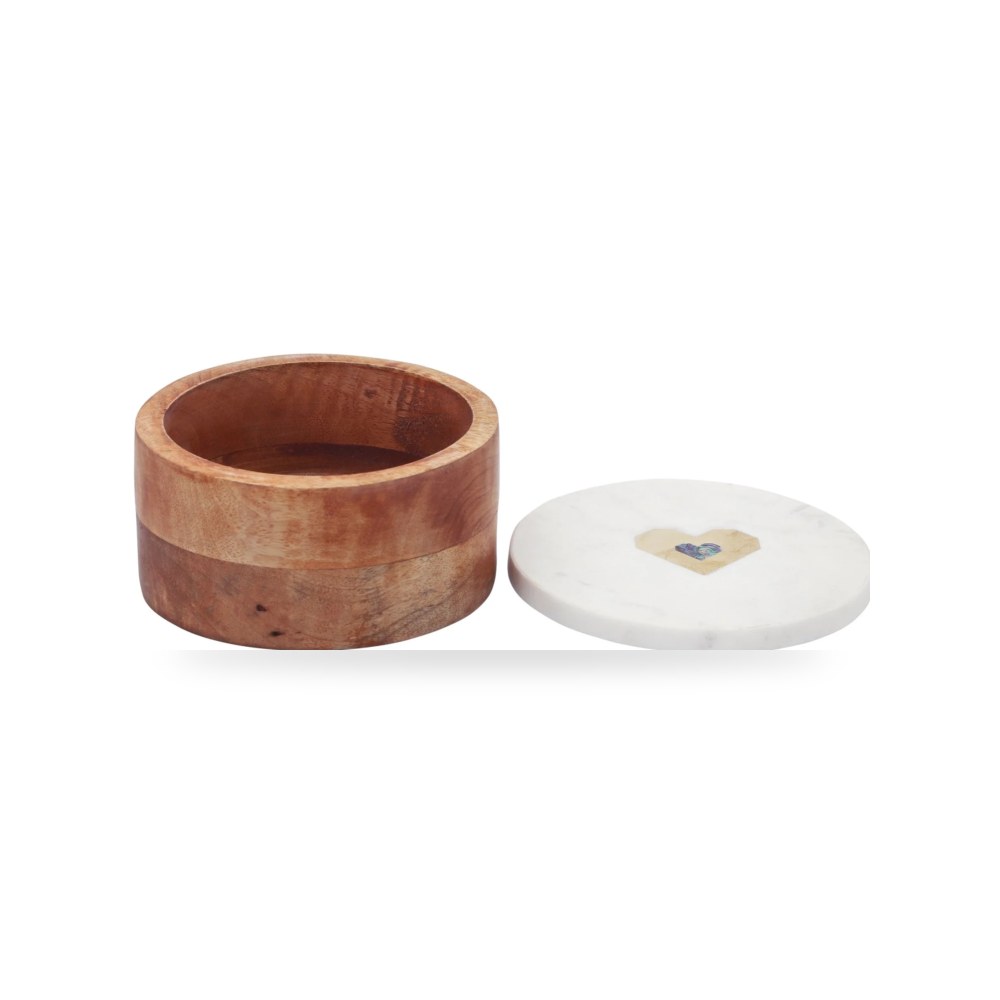لوحة جدارية فنية وتحفة ديكورية MARBLE 5X5 أبيض Sagebrook Home