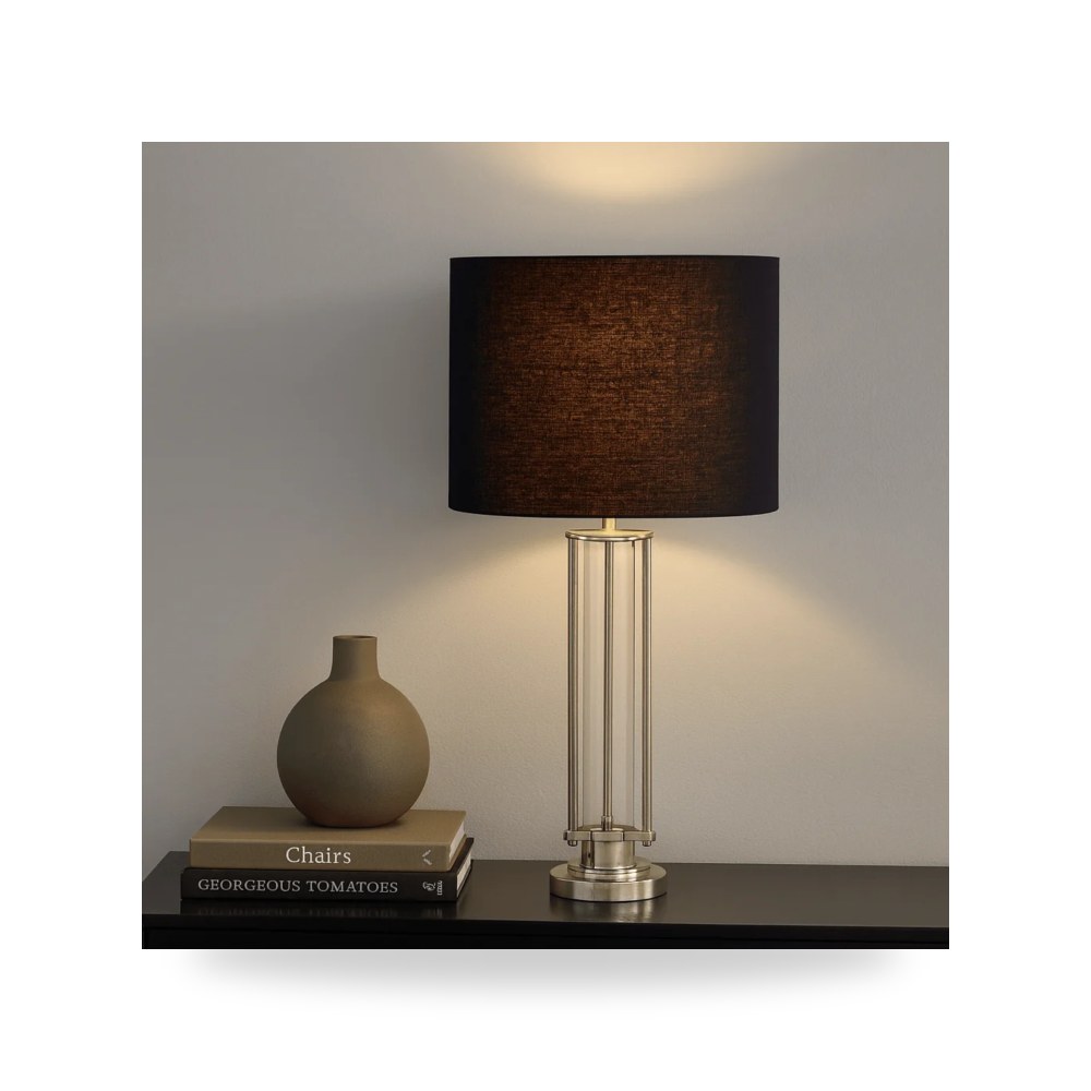 طاولة ألومنيوم فضي TABLELAMP من ساج بروك هوم Sagebrook Home موديل 50436