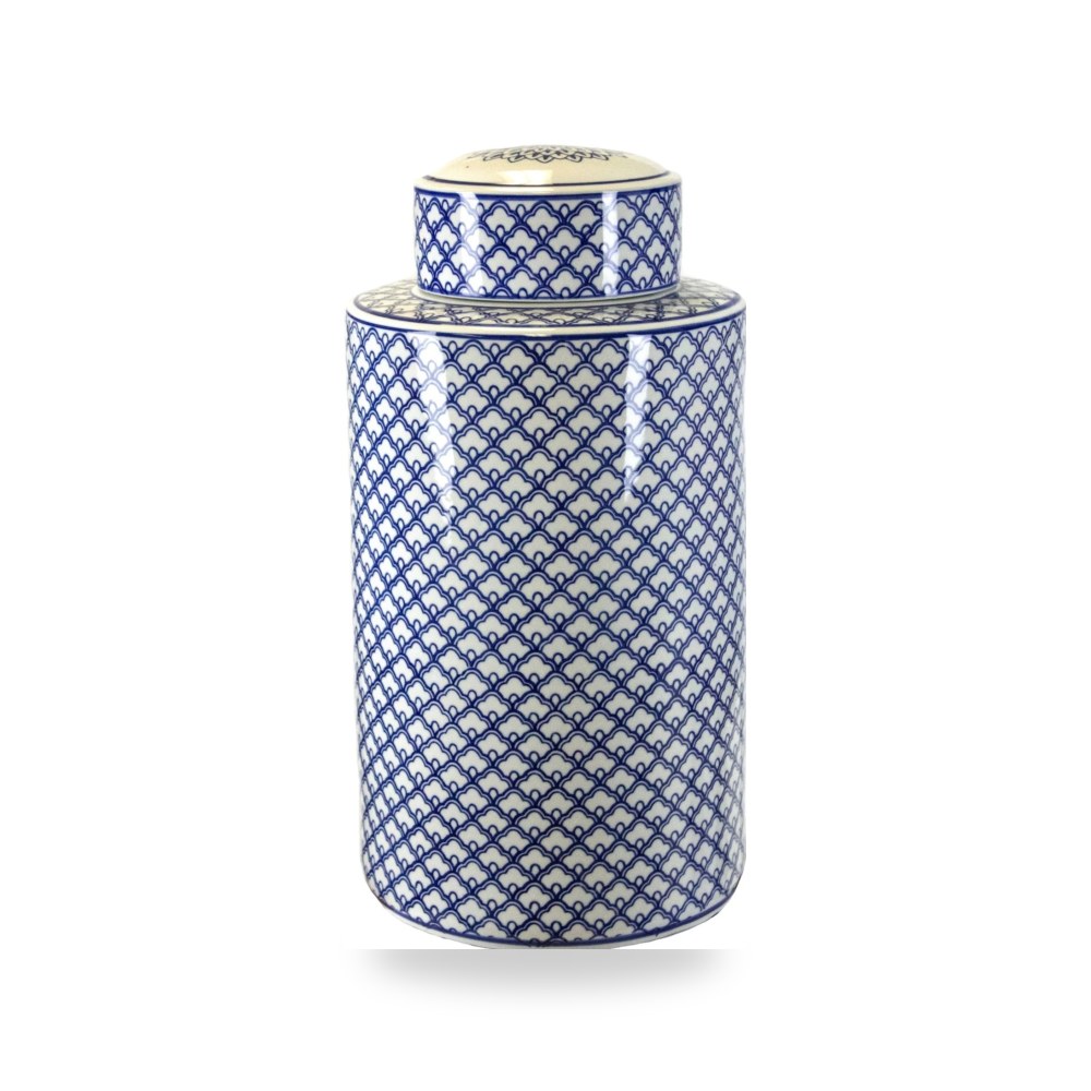 فازة زينة أبيض Sagebrook Home موديل VC10466