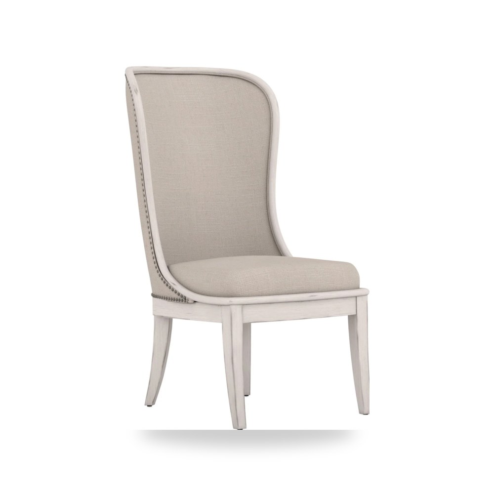 كرسي طعام فاخر - كرسي طعام عاجي Alcove Uph Belgian - من A.R.T. Furniture