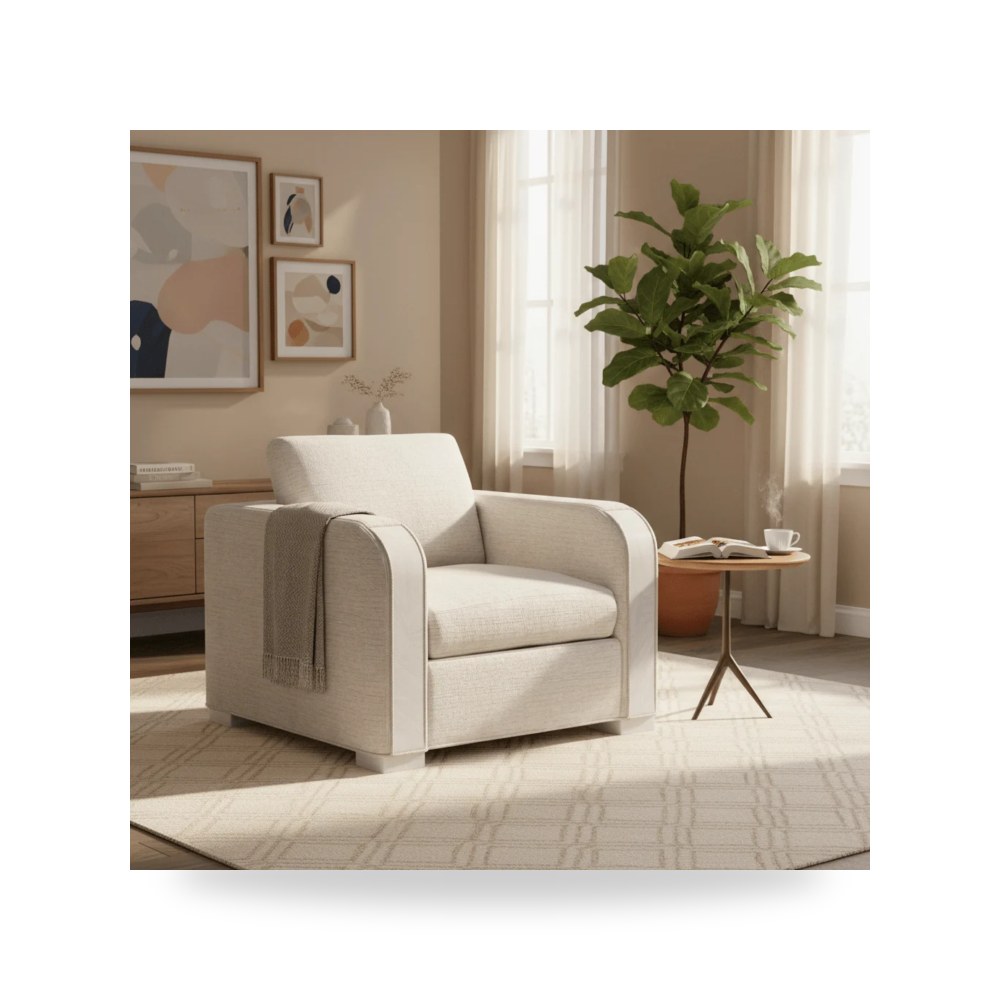 كرسي جلوس بتصميم أنيق - كرسي A.R.T. Furniture موديل 529503 5517 - طراز 529503-5517