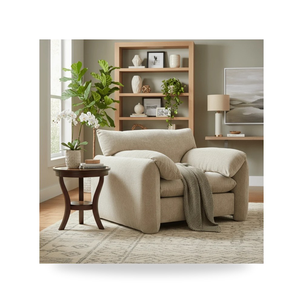 كرسي جلوس بتصميم أنيق - كرسي A.R.T. Furniture موديل 791503 5000 - طراز 791503-5000