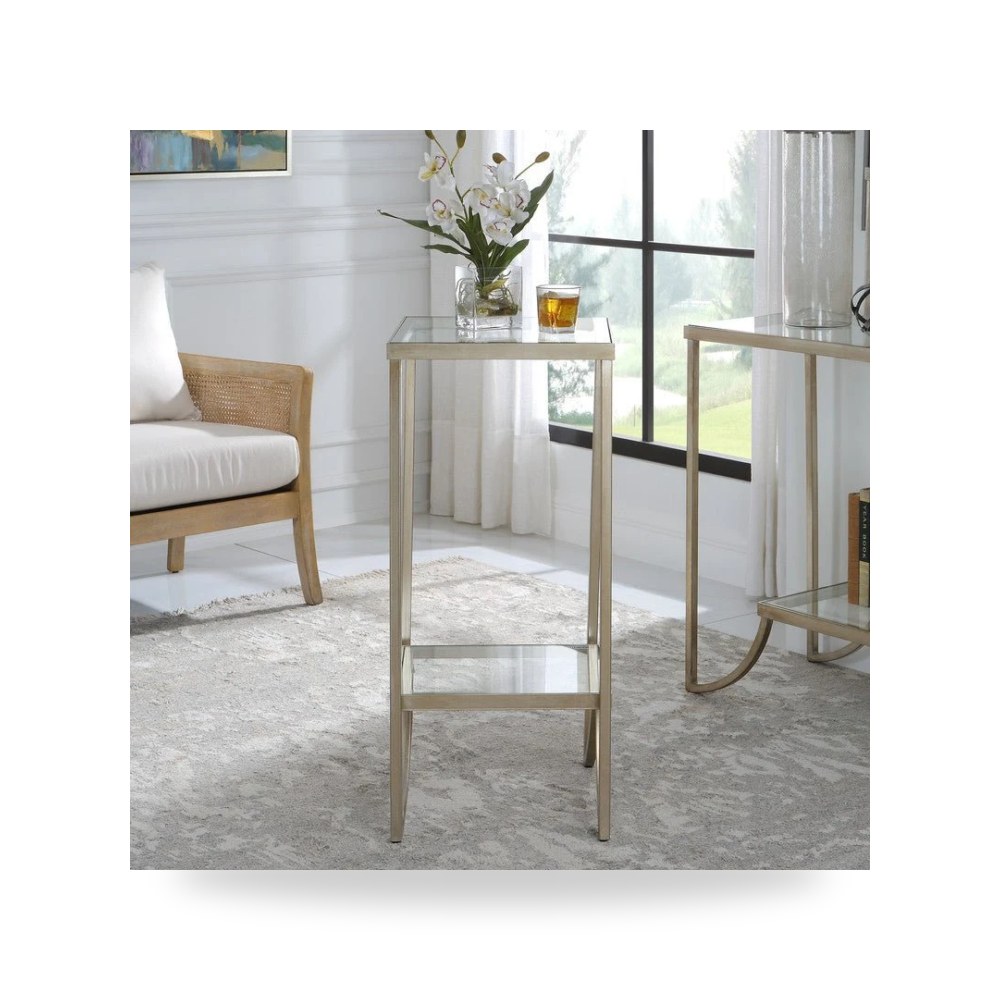 طاولة جانبية فضي أترموست Uttermost موديل 24540A SL