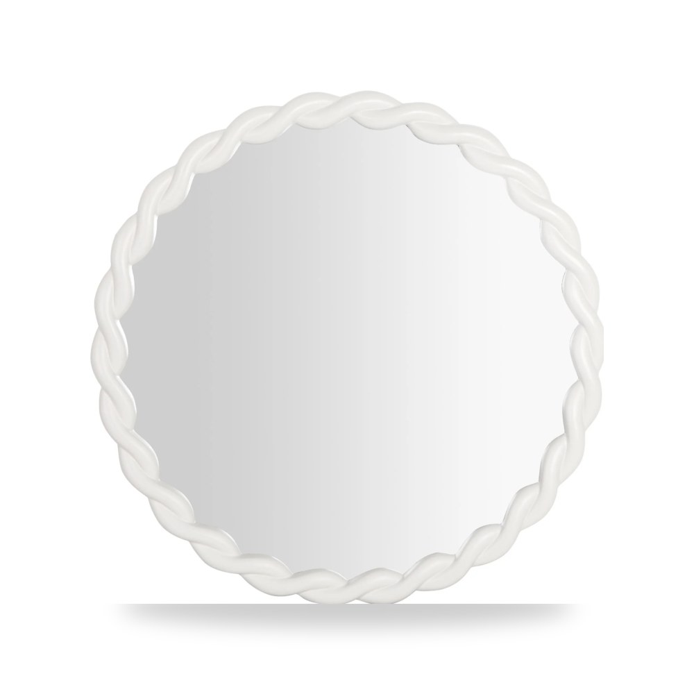 مرآة كريمي Agnes Round توف فيرنتشر TOV Furniture