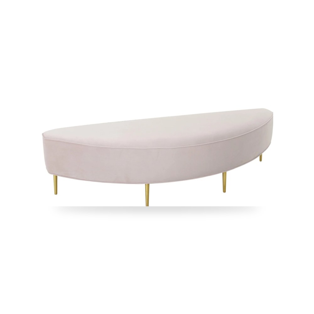 مقعد قطيفة Bianca Blush توف فيرنتشر TOV Furniture