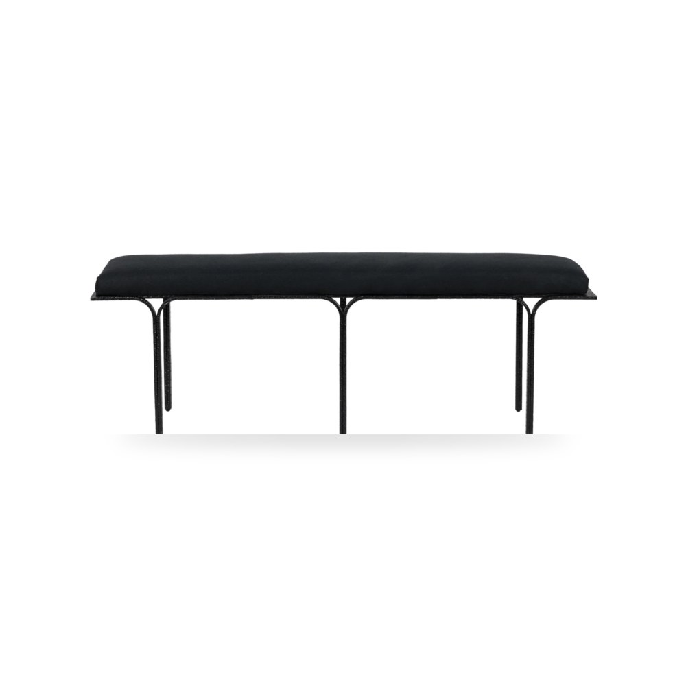 مقعد كتان أسود Bryn توف فيرنتشر TOV Furniture