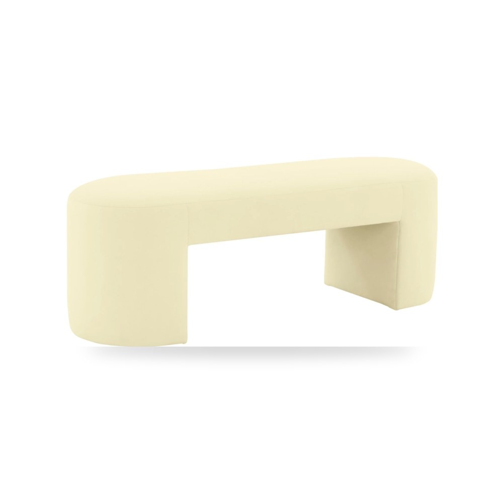 كراسي ومقاعد فاخرة - مقعد قطيفة أصفر Elena Chiffon TOV - من TOV Furniture