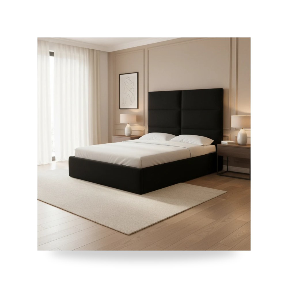 سرير قطيفة أسود Eliana توف فيرنتشر TOV Furniture
