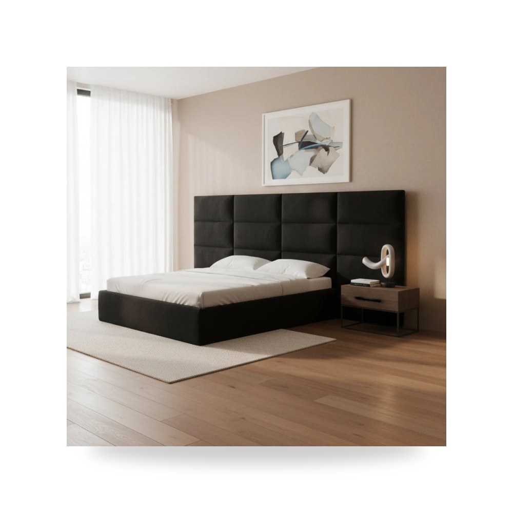سرير نوم أسود توف فيرنتشر TOV Furniture موديل توف فيرنتشر TOV Furniture B68729 WINGS
