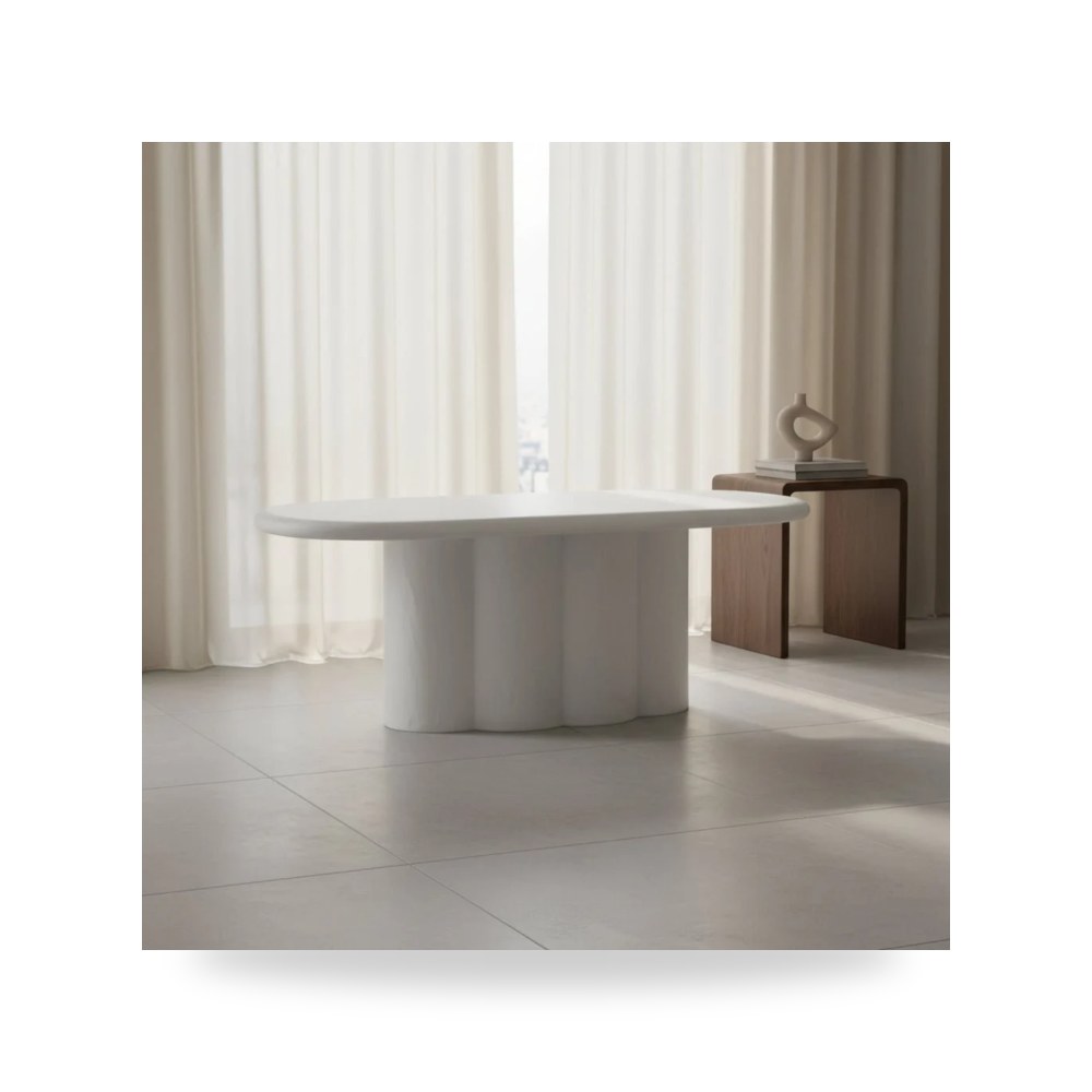 طاولة طعام أبيض توف فيرنتشر TOV Furniture موديل توف فيرنتشر TOV Furniture D54234