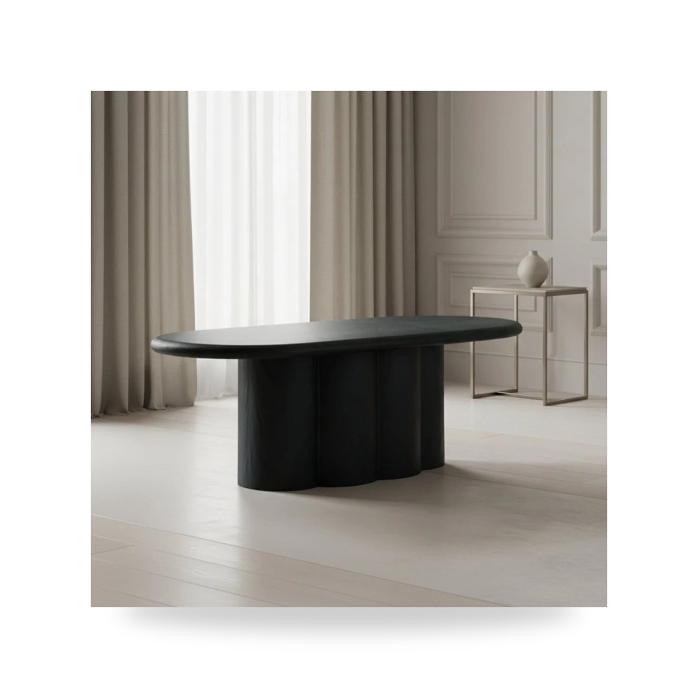 طاولة طعام أسود توف فيرنتشر TOV Furniture موديل توف فيرنتشر TOV Furniture D54235