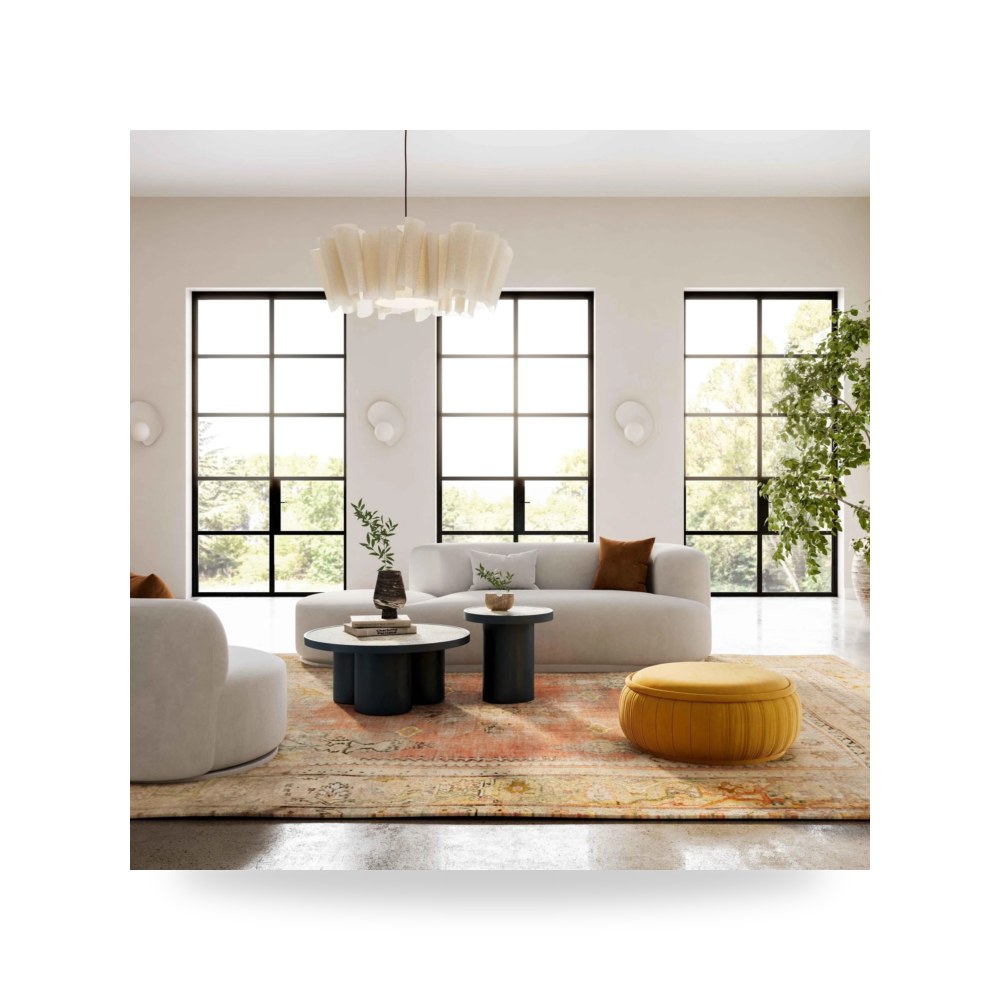 كنب أريكة رمادي توف فيرنتشر TOV Furniture موديل توف فيرنتشر TOV Furniture L6866 G SO4R