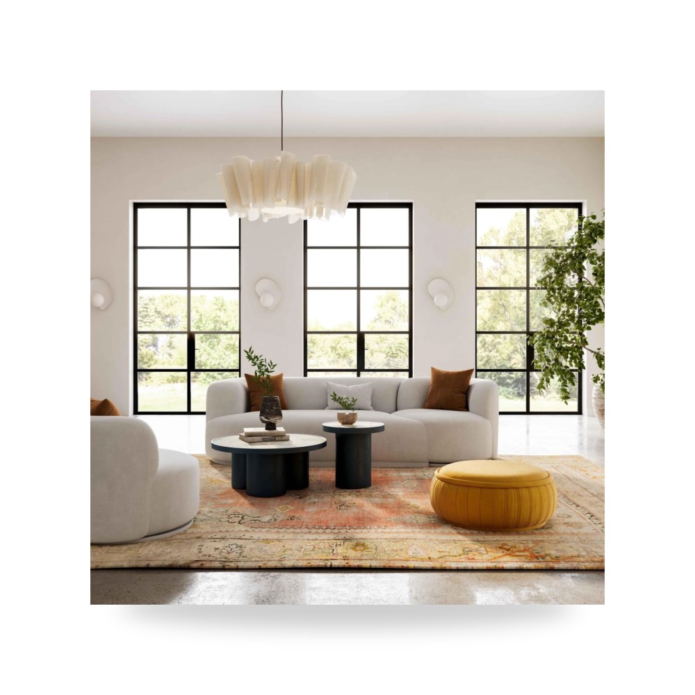 كنب أريكة رمادي توف فيرنتشر TOV Furniture موديل توف فيرنتشر TOV Furniture L6866 G SO3L